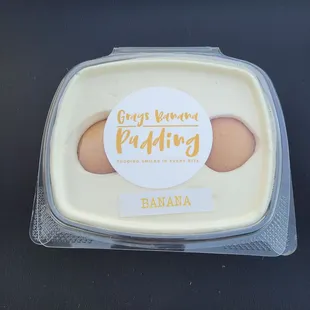 Regular banana pudding