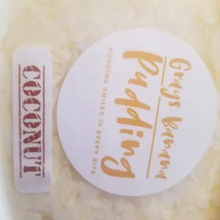 Coconut Pudding
