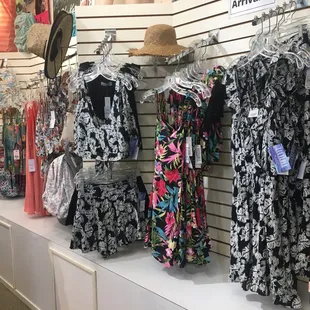 Junior Section of the store with Lucy Love, Billabon, RVCA and O&apos;neill