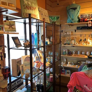 Great selection of coastal decor!