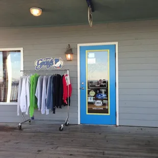 Backside of the store