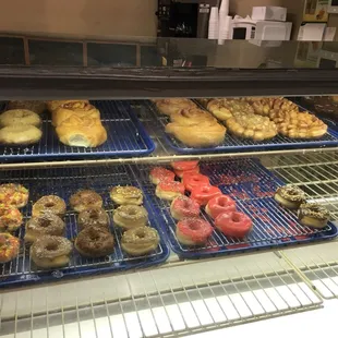 The remaining donuts from Friday morning (4/2/18). You literally cannot go wrong here!