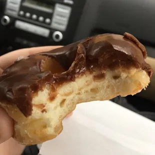 Well, I tried to take a picture of my donut before I left. Please forgive me!