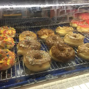 The remaining lineup from Friday morning around 11am. (Hooray for maple bacon!)