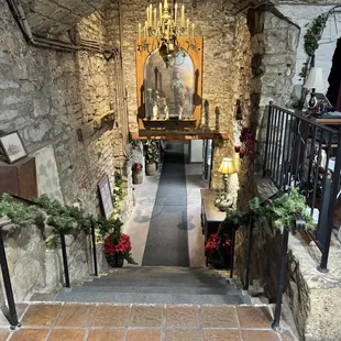 Stairs between levels