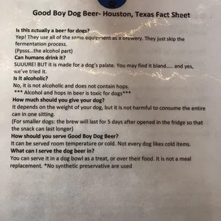 Explanation of Beers