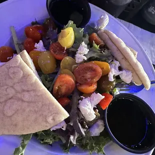 Tomato salad, I expected more of a caprese style salad but this was fine too