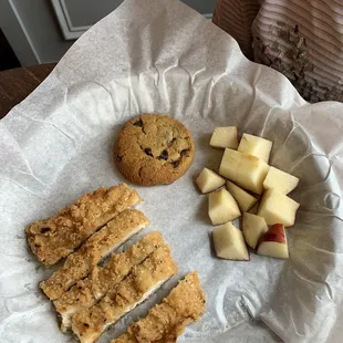 Kid's fried chicken meal... a picky eater ate every bit.