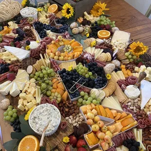 50 person grazing table - graduation party