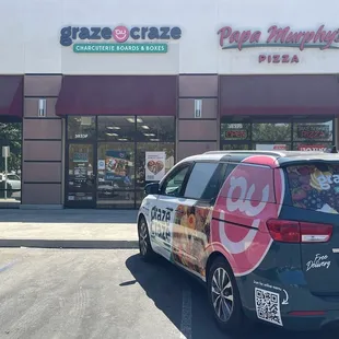 Graze Craze Charcuterie Now Open.  Free Delivery.  Go to https://grazecraze.com/visalia-ca