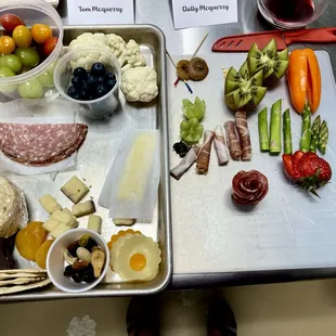 The food we worked with