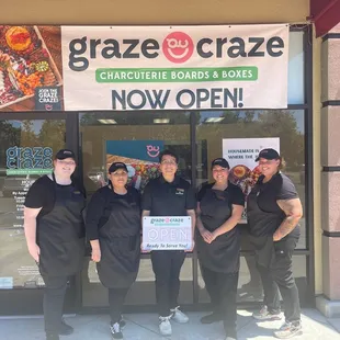 Graze Craze in Visalia Now Open.  Visit us at Caldwell and Demaree in the Winco Shopping Center