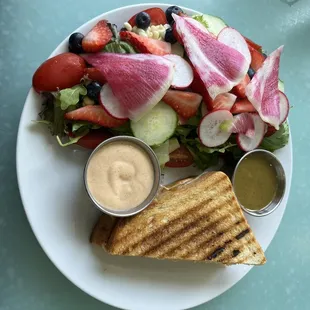 Farm Stand Chop &amp; 1/2 Sandwich