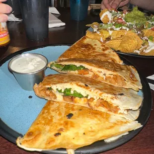 Buffalo Quesadilla