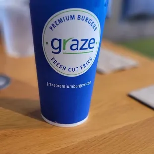 Blueberry soda!