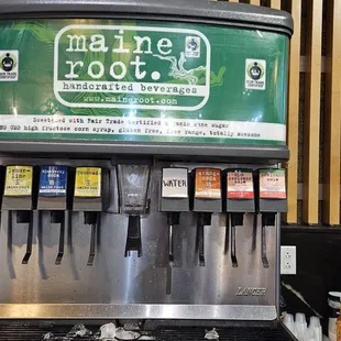 Drinks options