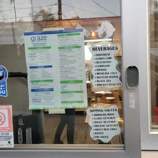Drive-thru window