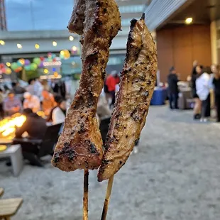 Skirt Steak Skewers from UHK