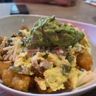 Build your own brunch bowl