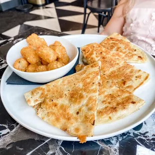 Kids&apos; Quesadilla and Tots