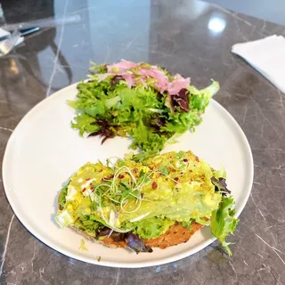 Avocado Egg Salad Tartine