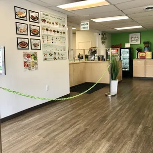 GRAZERS updated "down-the-line set-up makes ordering quicker and provides for social distancing.