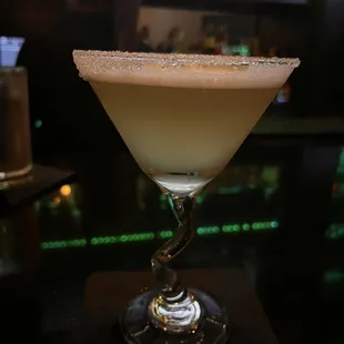 Pineapple infused martini