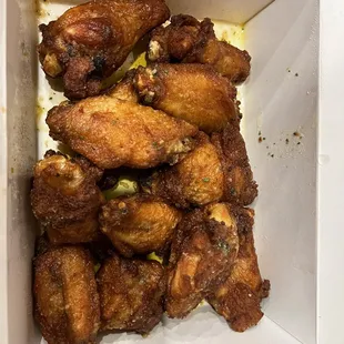 Garlic Parmesan wings