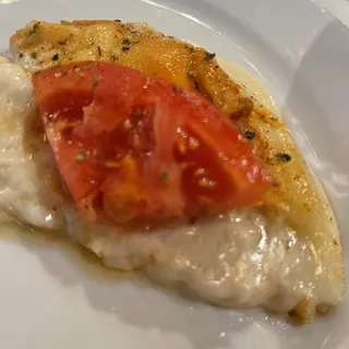 Polenta con Parmesano Gratinado