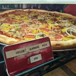 Pizza by the slice at Graziano&apos;s Pizza, Charleston
