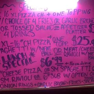 Specials