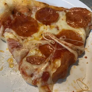 Great slice of pizza