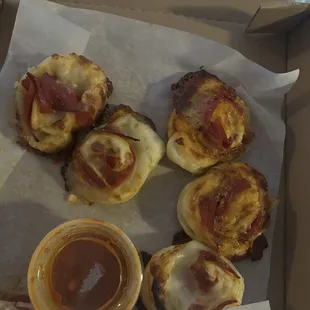 pepperoni rolls the cooks wiped their ass with