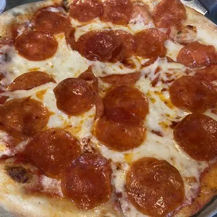 Pepperoni pizza