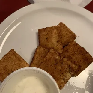 Jalapeño ravioli