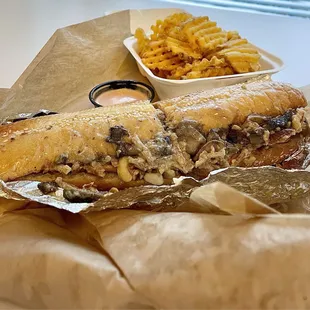 FORAGER and WAFFLE FRIES