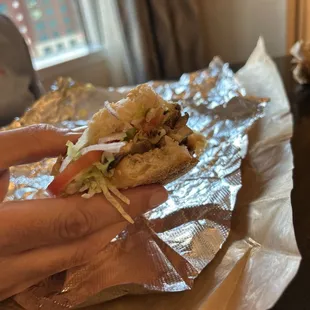 BYO CHEESE STEAK - tomato , lettuce , red onions and mushroom