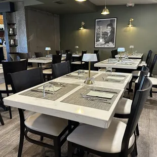 interior, sushi and sashimi