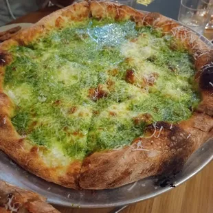 Green Goddess Pizza
