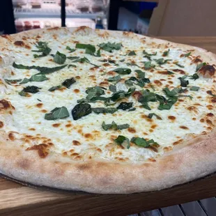 4 Cheese, Mozz, Provolone, Ramano and Gorgonzola