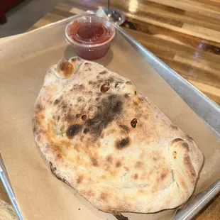 The Swine Calzone