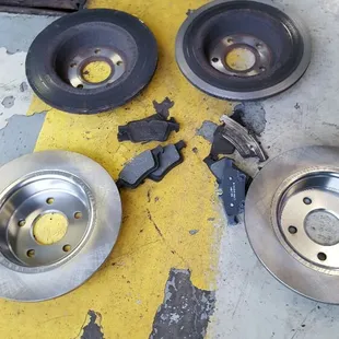 Time for some new rear brakes