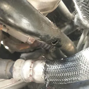 All types of leak repair (transmission dipstick tube leak)