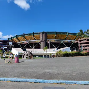 One of the entrances to Aloha Stadium