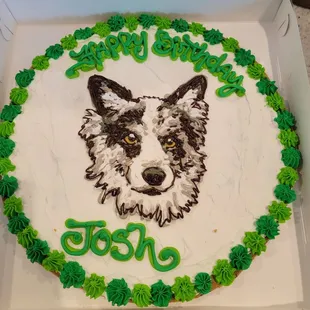 The cake
