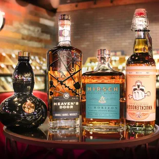 spirits tastings nightly