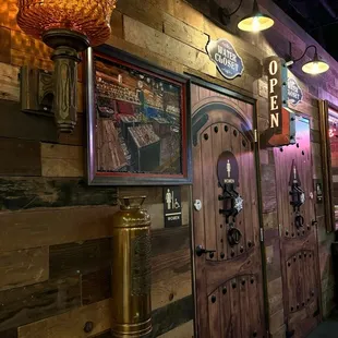 Baño entrance