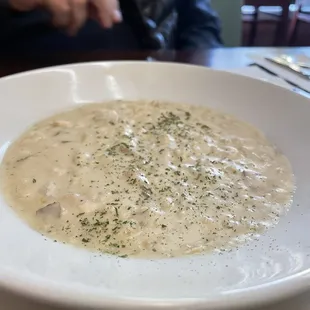 Clam chowder