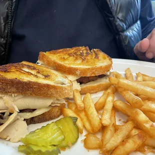 Grilled Roast Turkey Melt