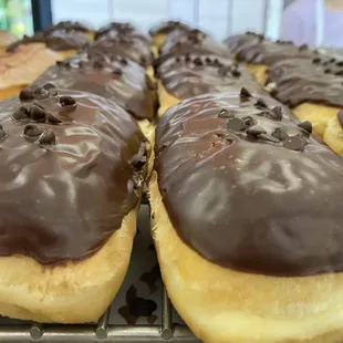 chocolate covered doughnuts